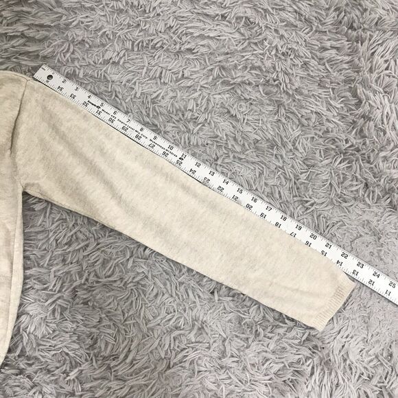 J JILL L CARDIGAN SWEATER DRESS Beige LONG WOOL BLEND $99 - Picture 8 of 8